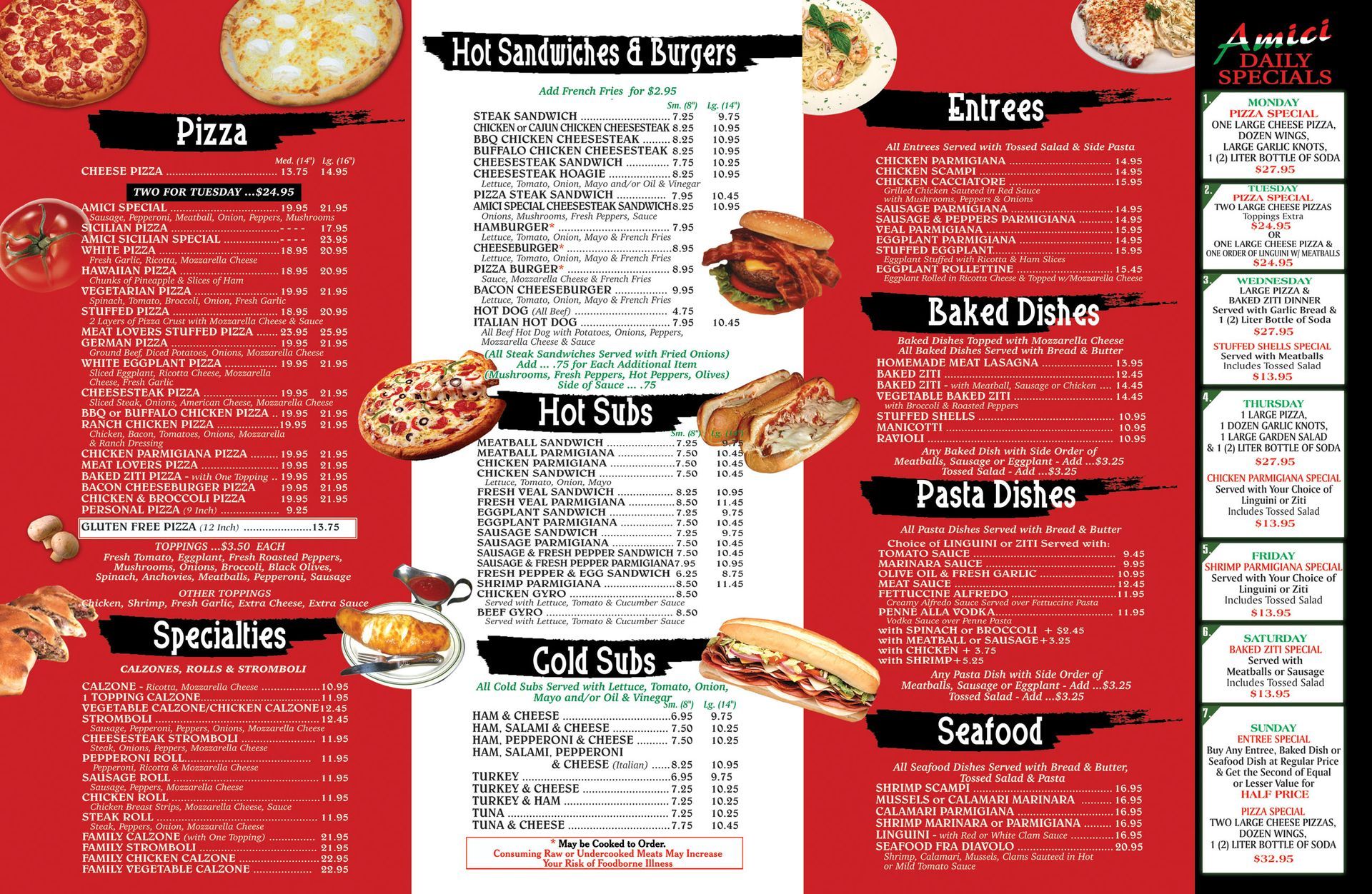 full menu #1