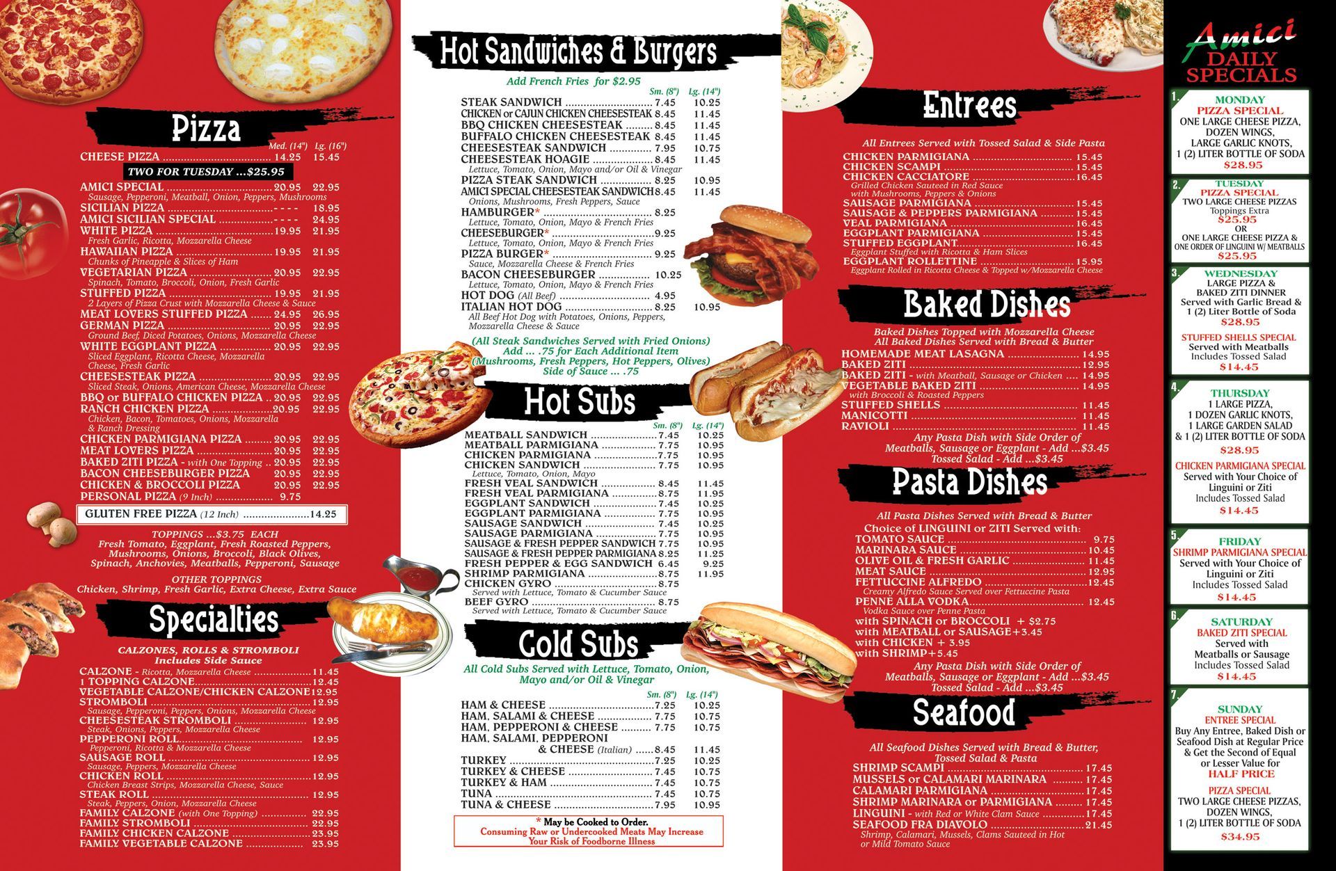 full menu #1