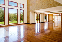 home interior with beautiful flooring