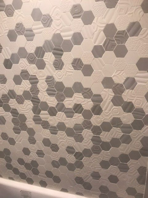Bathroom wall tiles