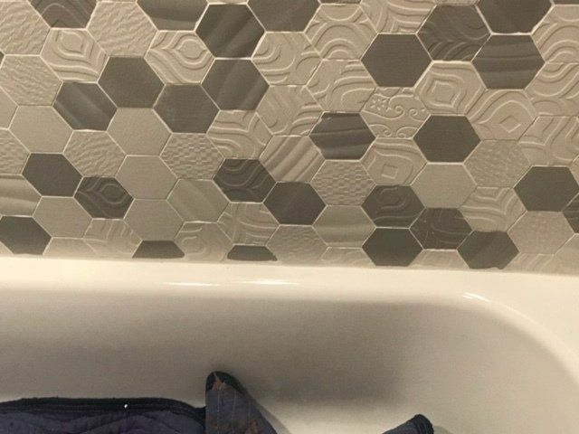 Bathroom wall tiles
