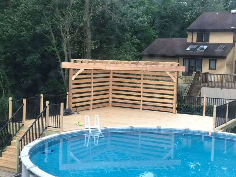 Pool deck
