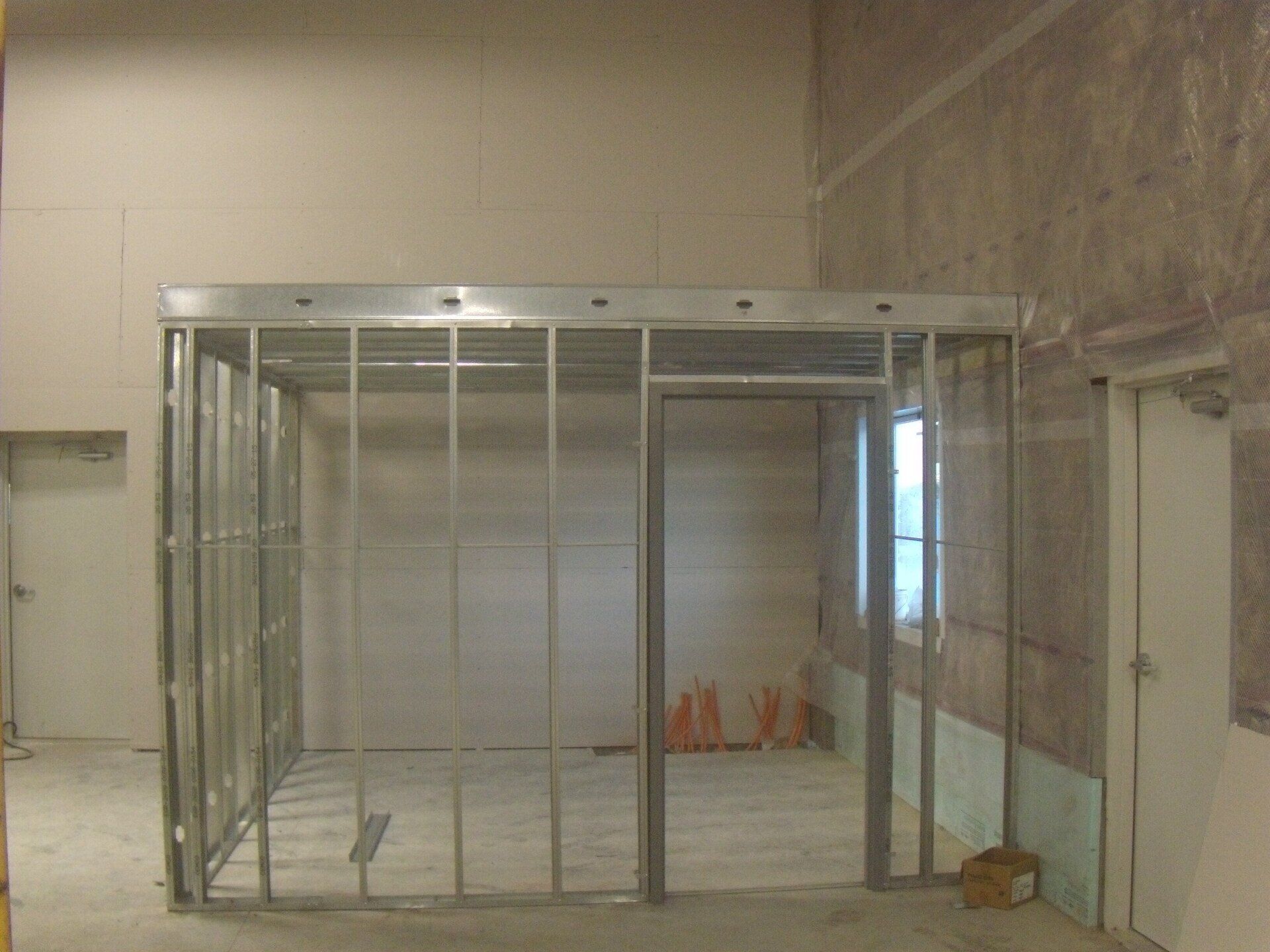 Commercial building inside