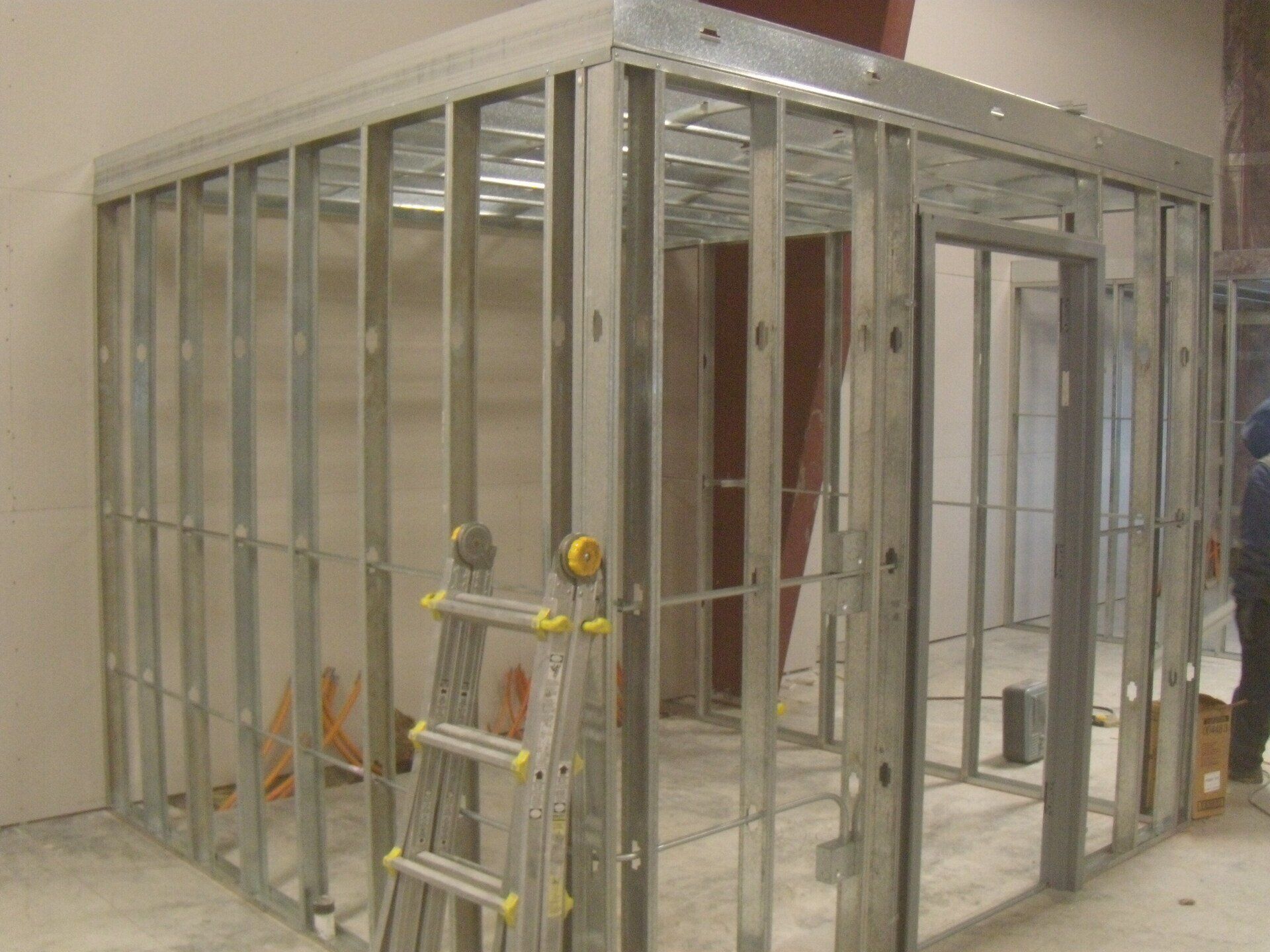 Commercial building inside