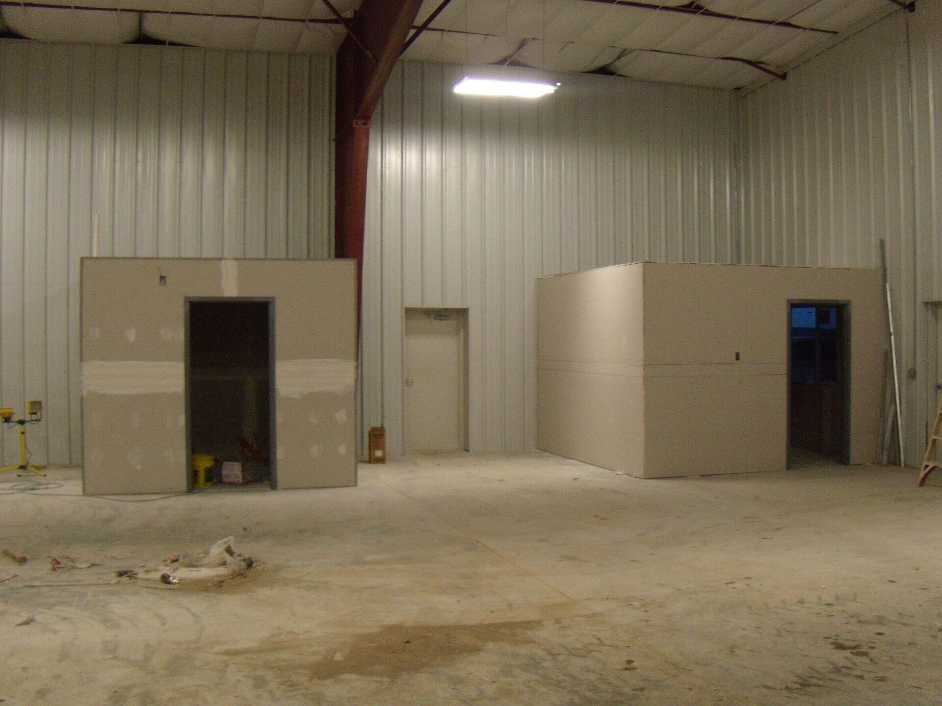 Commercial building inside