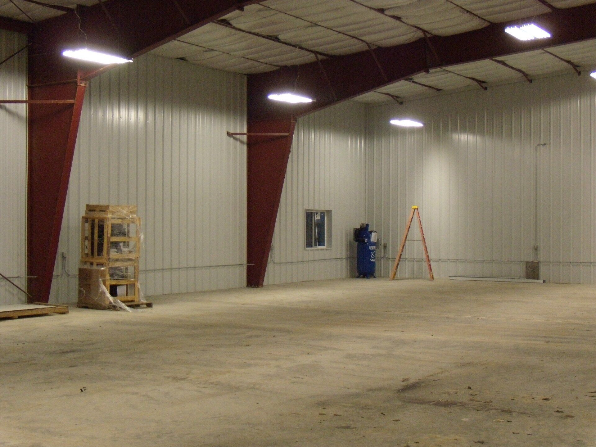 Commercial building inside