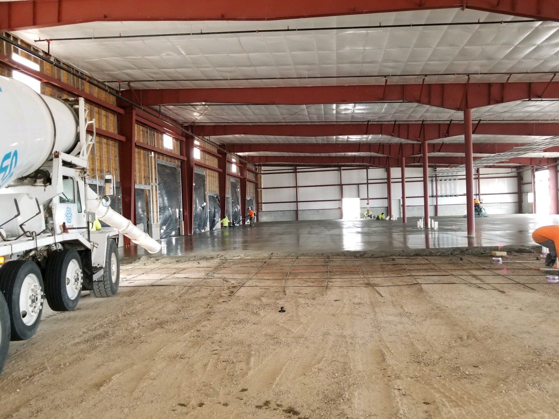 Commercial building inside