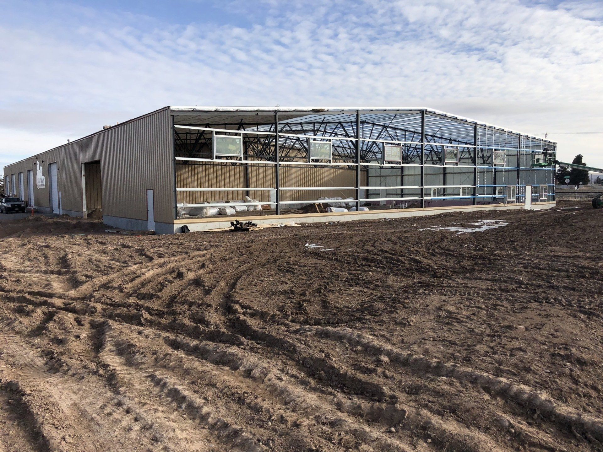 Commercial building construction