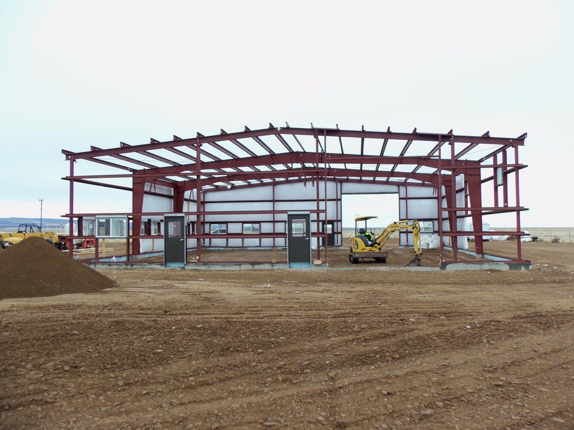 Commercial building steel