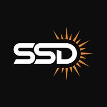 A logo for solar savings direct.com with a sun
