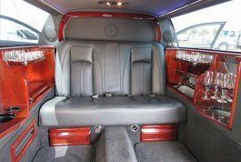 Silver Cadillac Interior