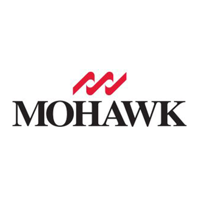 Mohawk Industries logo: Red stylized 