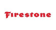 Firestone logo in red script.