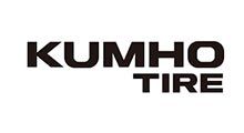 Logo for Kumho Tire in black text.
