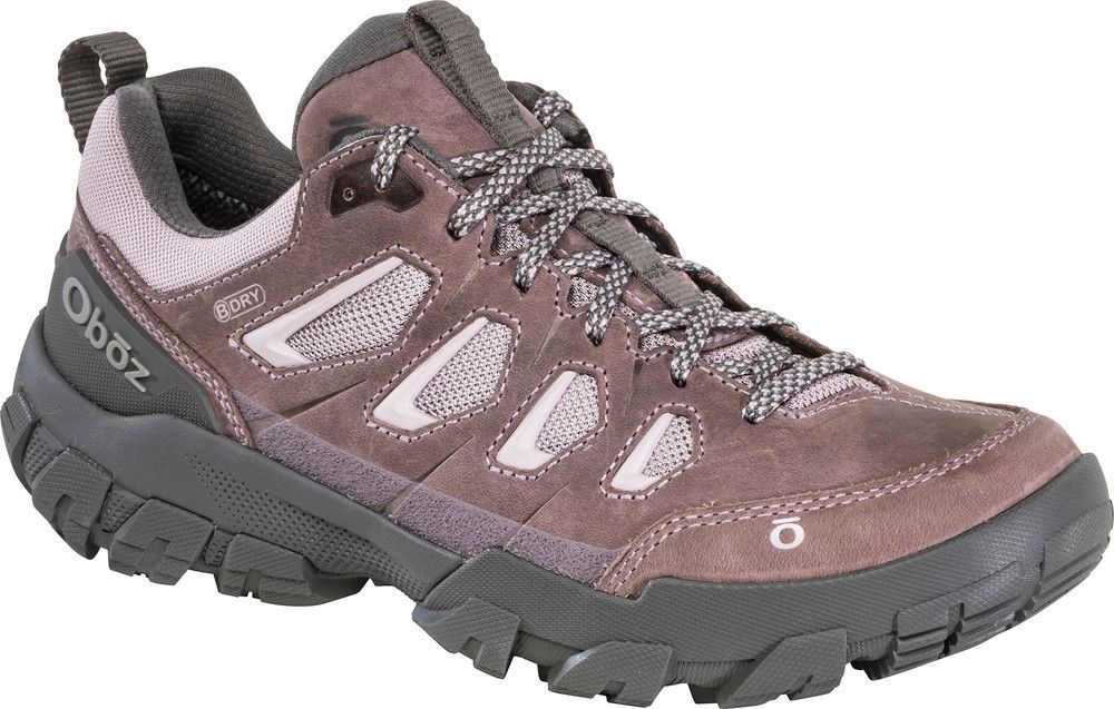 A pair of o'neill hiking shoes on a white background