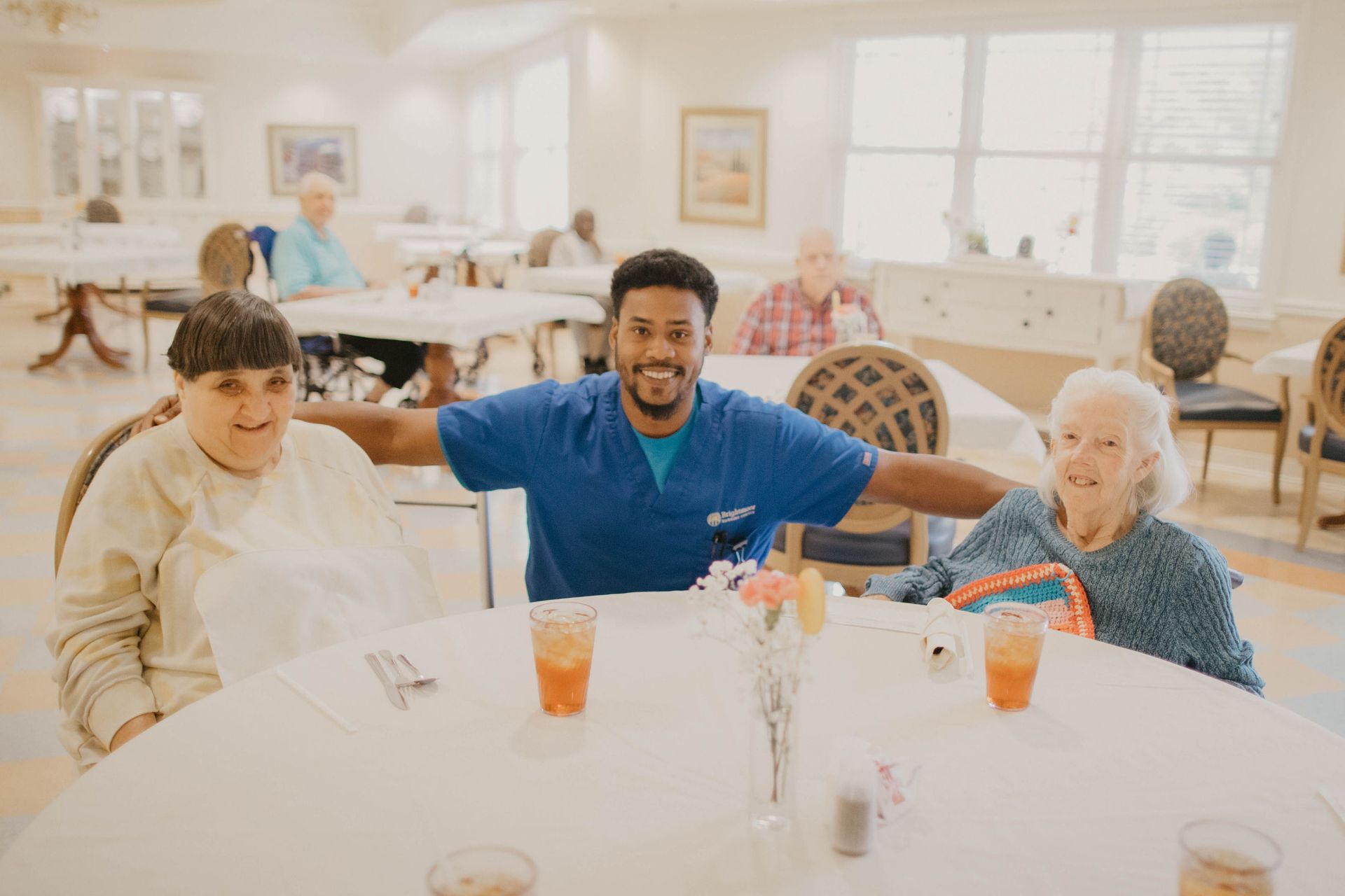 Brightmoor Nursing Center Dining Room