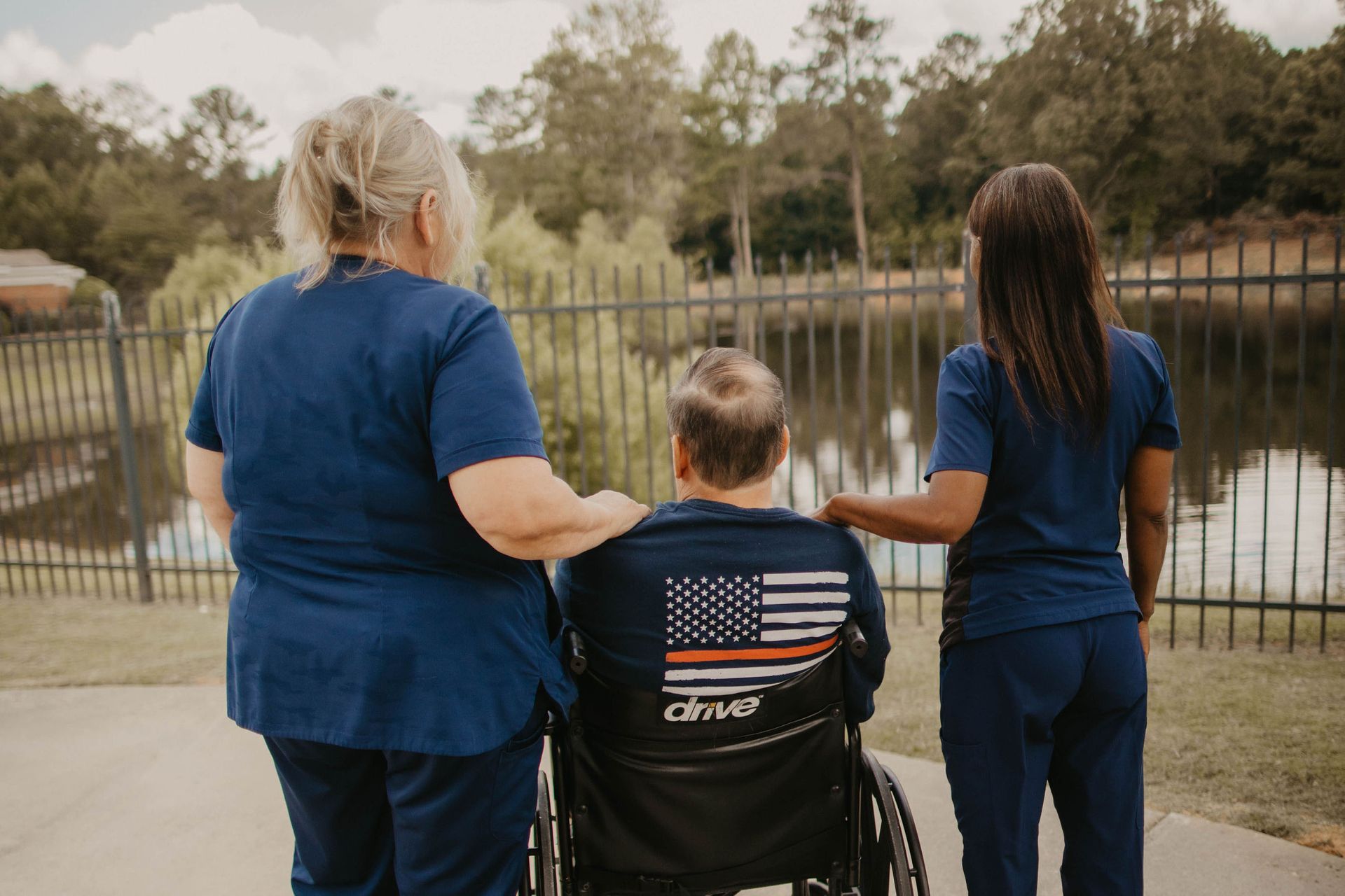 Brightmoor Nursing Center Patient and Nurses