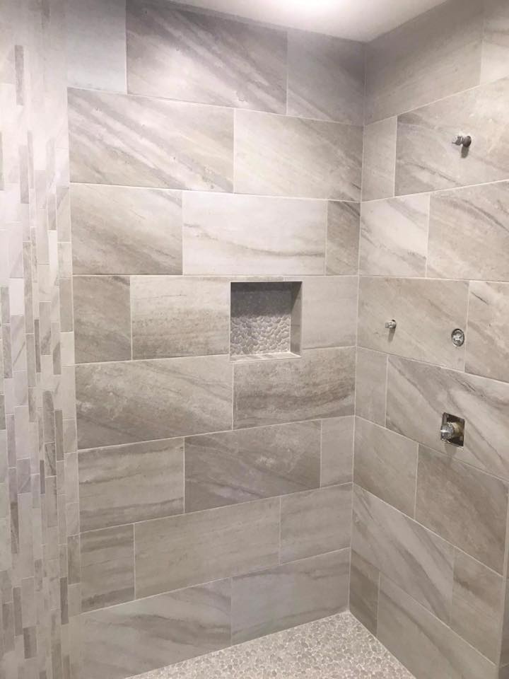 Shower tiles