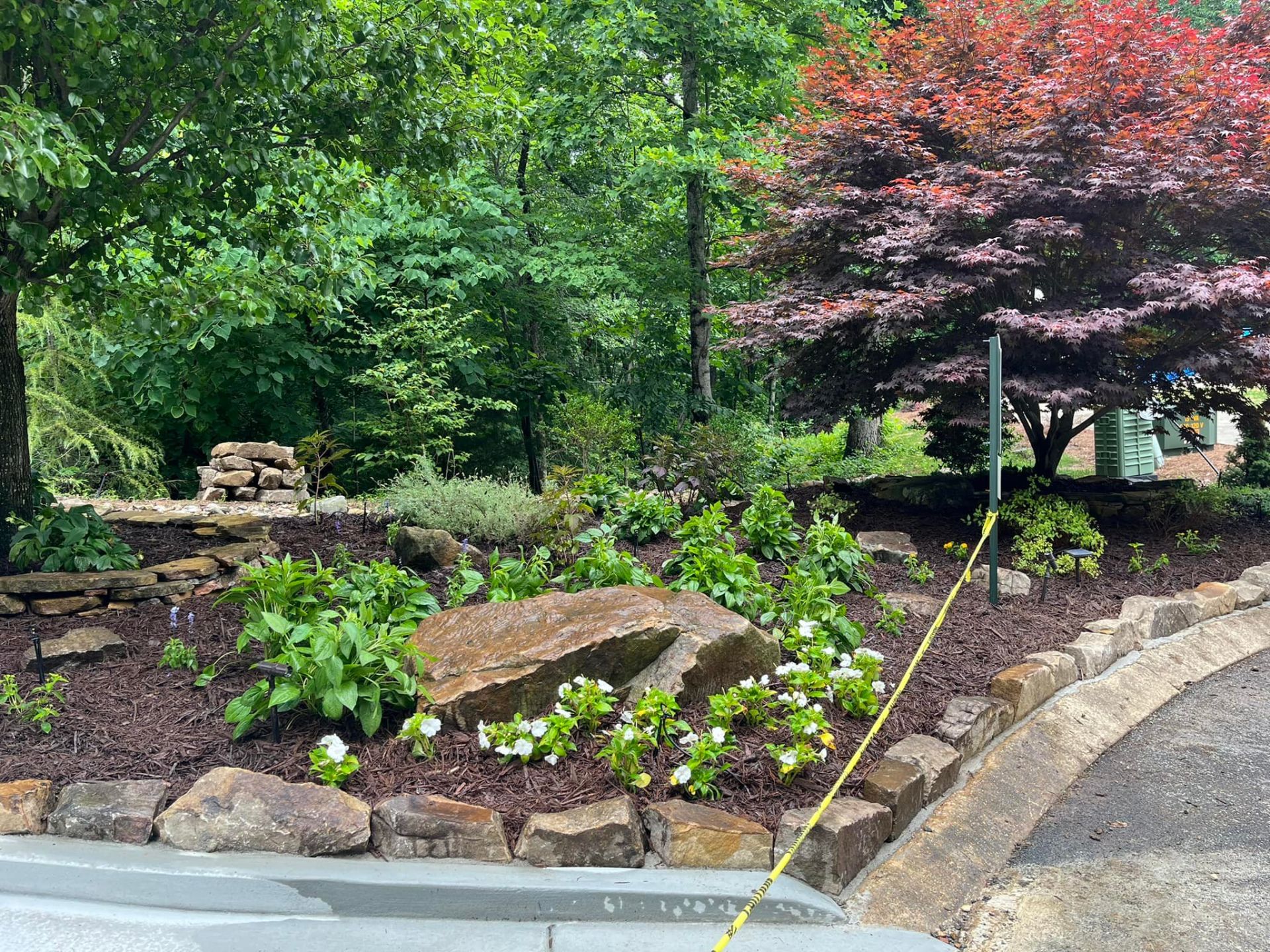 Hardscape and landscape design
