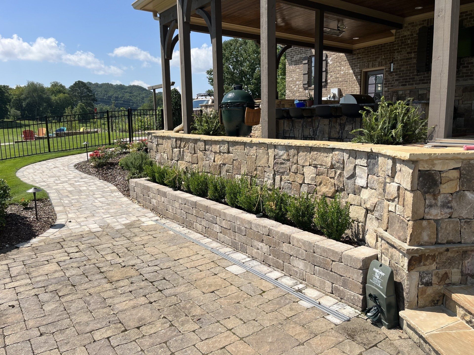 Retaining wall design