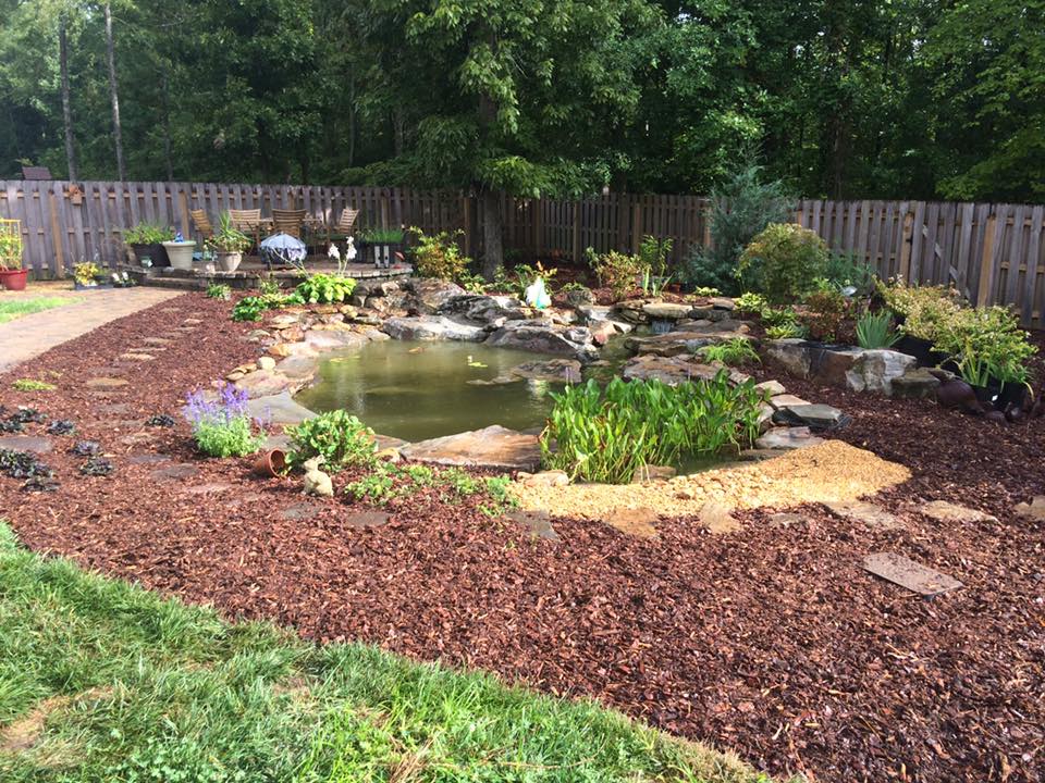 Landscaping and mulching