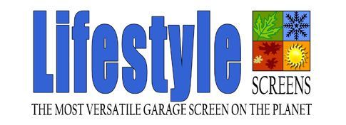 Lifestyle Screens logo with blue text and seasonal icons. 