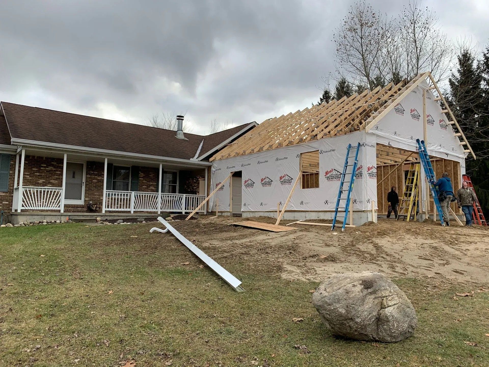 House under construction