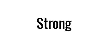 Strong
