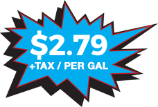 $2.79 + Tax/Per Gal