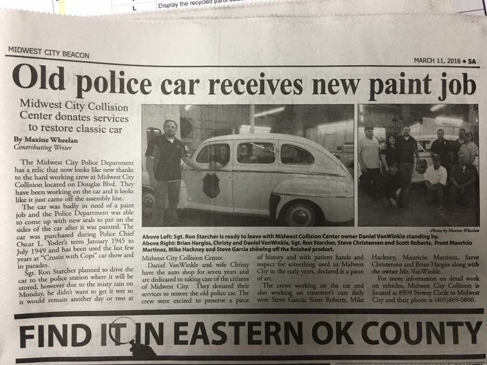 Article on news paper