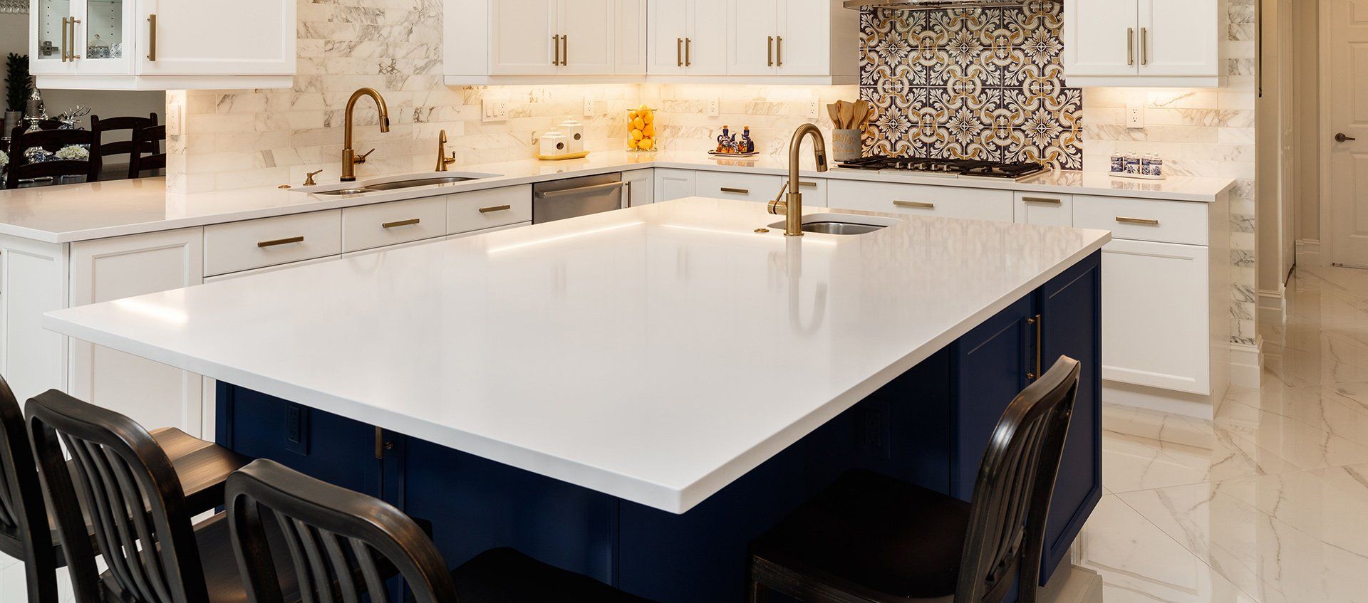 Kitchen of a residential house