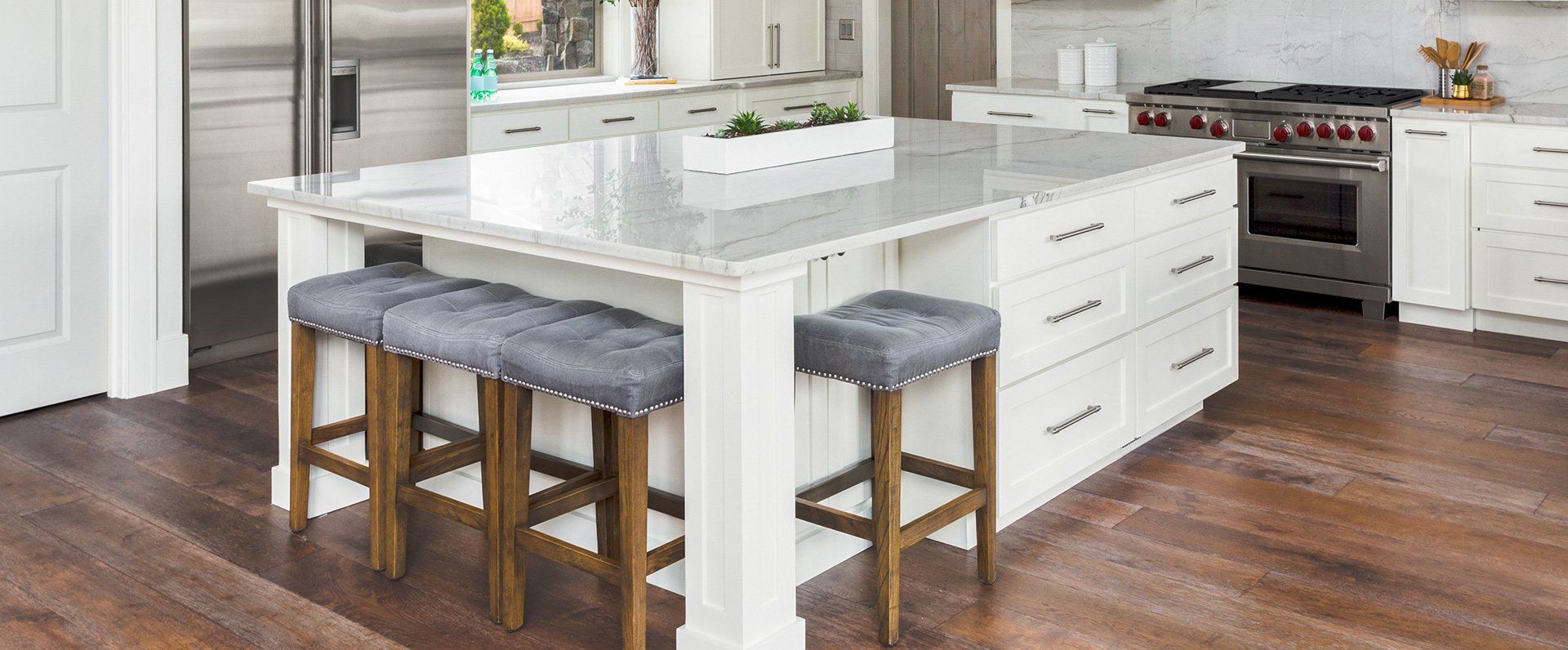 Kitchen of a residential house