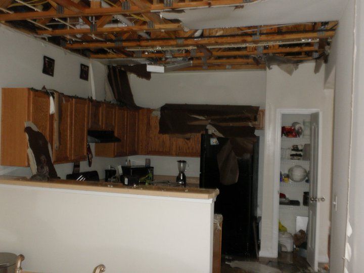 Fire damage restoration