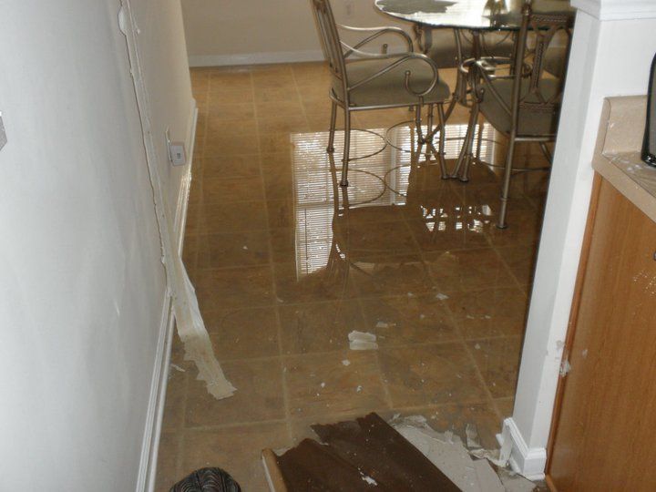 Water damage restoration