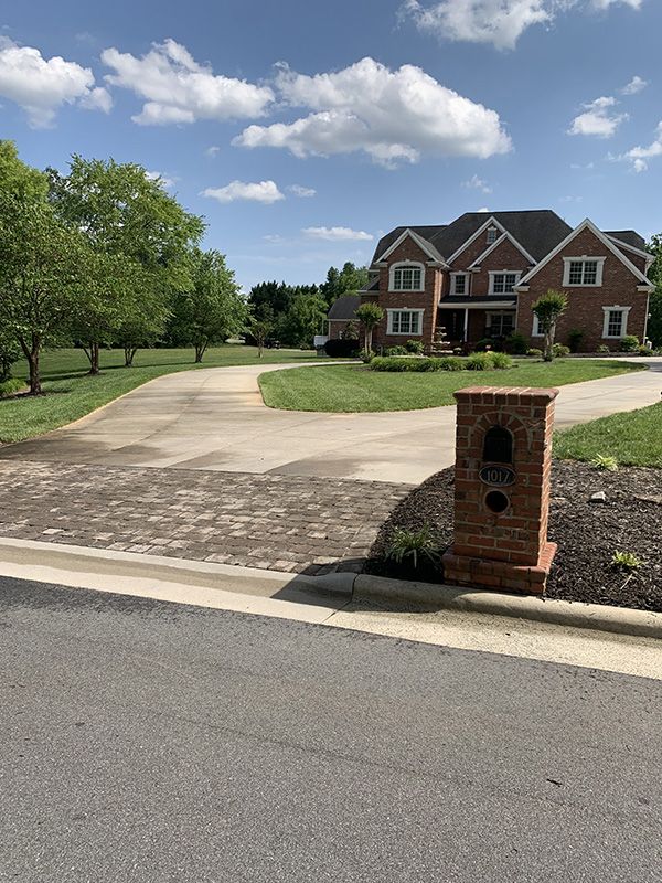Clean driveway