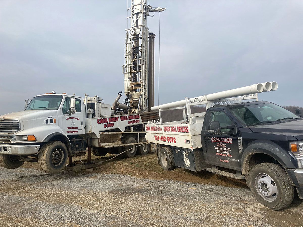 Water Well Drilling Truck
