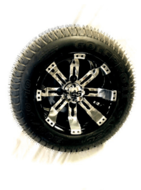 Golf car wheel