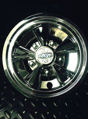 Golf car hubcap