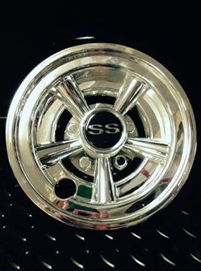 Golf car hubcap