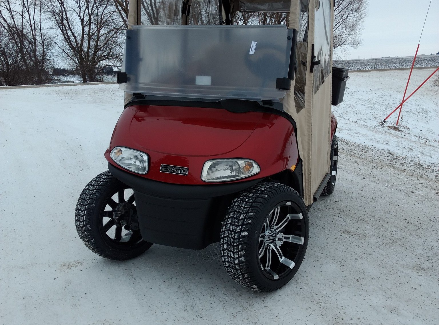 Golf car cover
