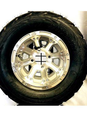 Golf car wheel