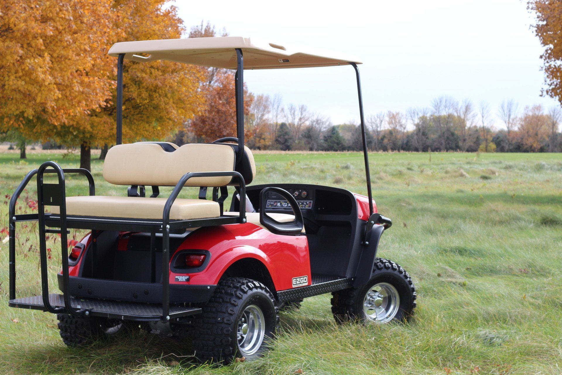 Lifted Golf Cars