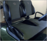 Golf car seats
