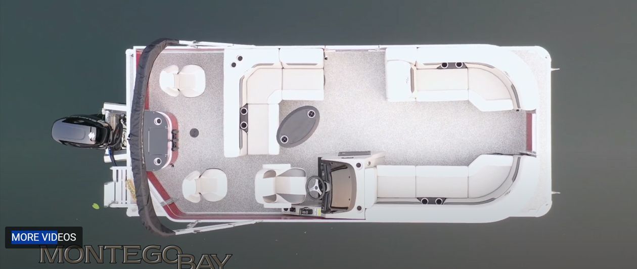 Montego Bay pontoon top view
