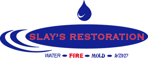 Slay's Restoration logo