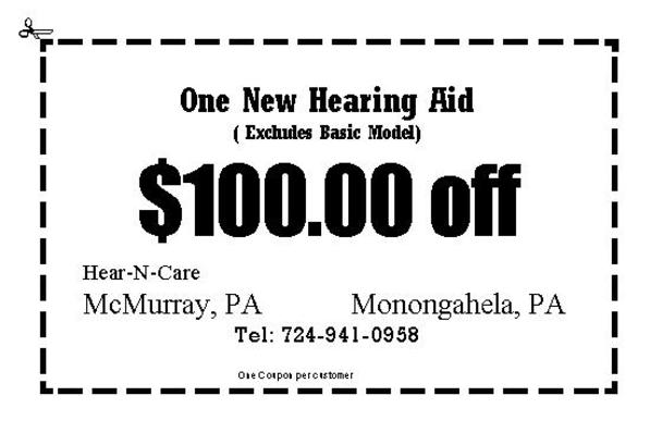 Hear-N Care Audiology And Hearing Aids coupon