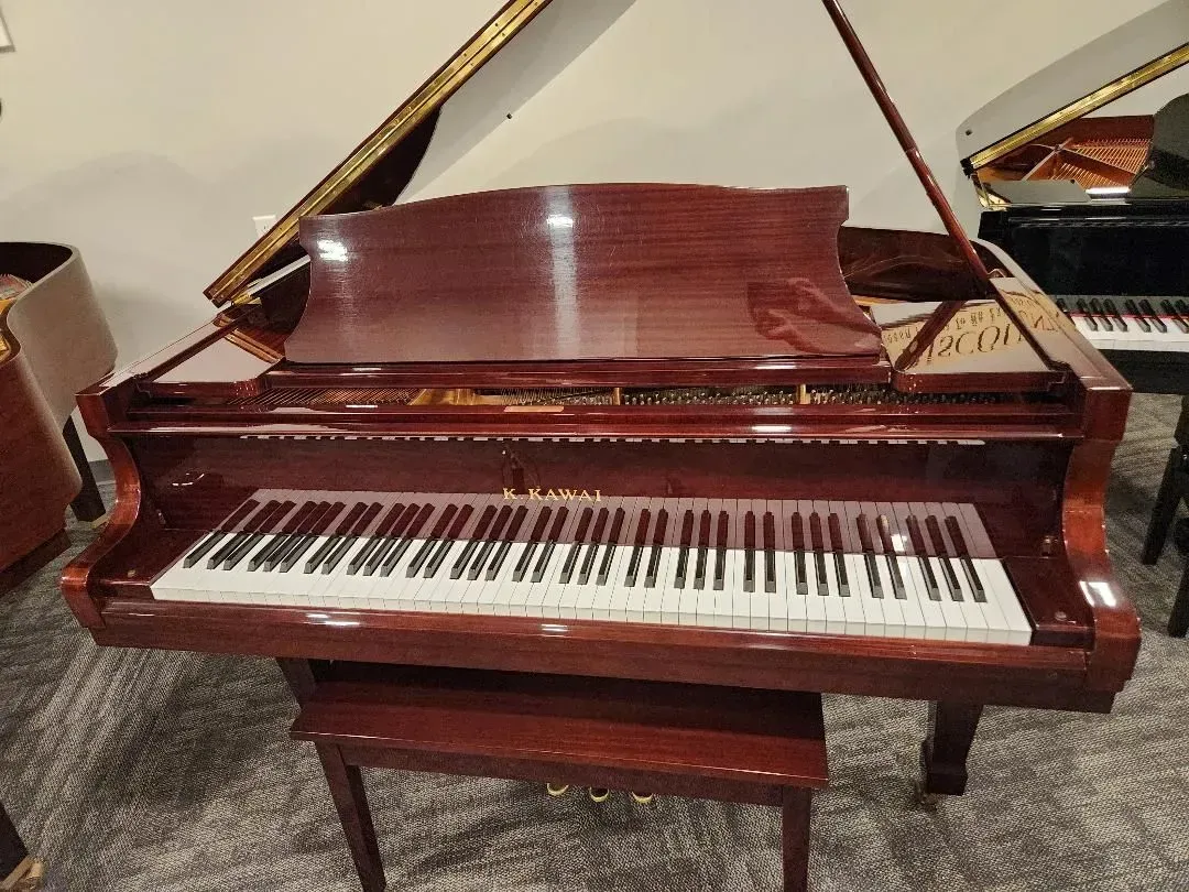 Kawai High Gloss Mahogany Baby Grand Piano Stock #7975 $5,995
