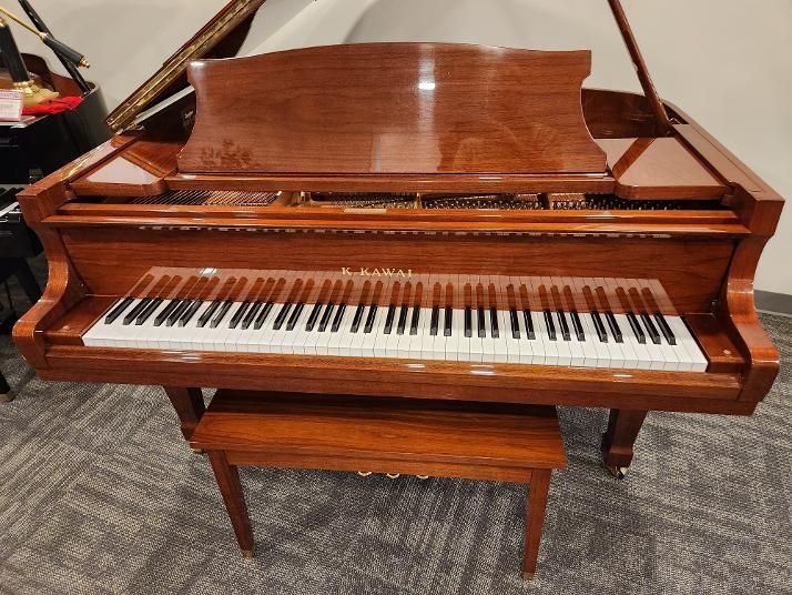 (Kawai High Gloss Mahogany Baby Grand Piano)
Stock # 8023 
$5,995