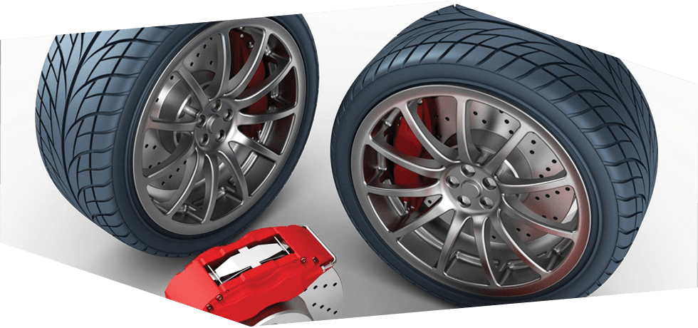 Tires and car brakes