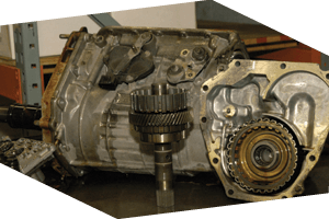 Auto transmission under repair
